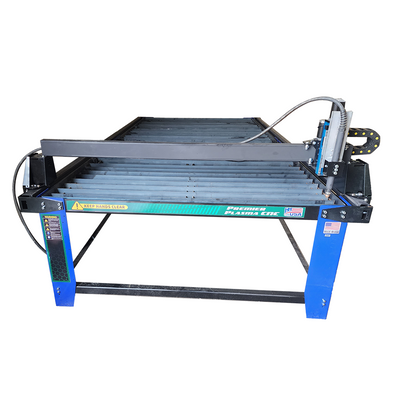 Premier Plasma CNC FT4896 Series Sistema llave en mano de 4'x8' - Marco azul 3/16