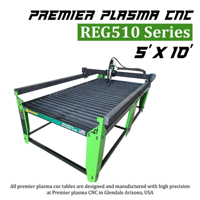  Premier Plasma CNC REG510 5x10 Mesa de Plasma
