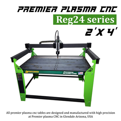 Premier Plasma CNC Serie REG24 Sistema llave en mano de 2'x4'